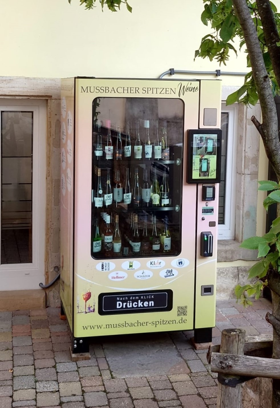 Weinautomat Mußbacher Spitzen